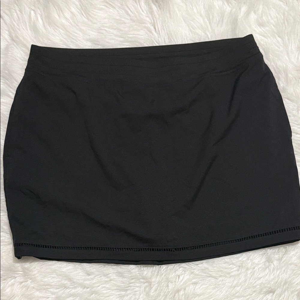 St. John's Bay Black Mini Skirt
